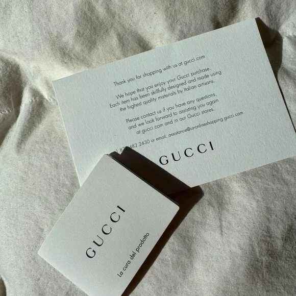 Black Gucci GG Marmont Wallet on Chain Purse - Picture 15 of 15